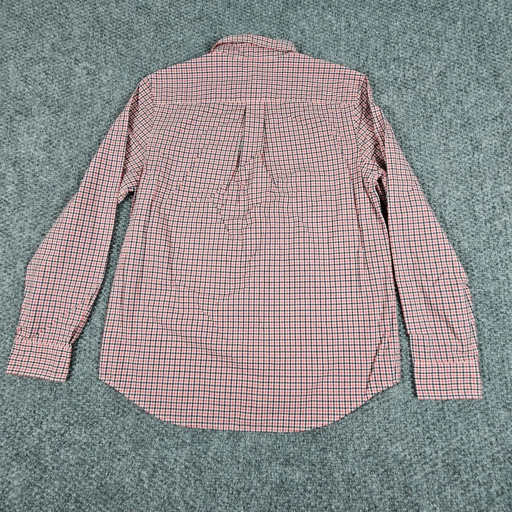 Ralph Lauren Boys XL‎ 18-20 Red Black Plaid Long Sleeve Button Down Shirt